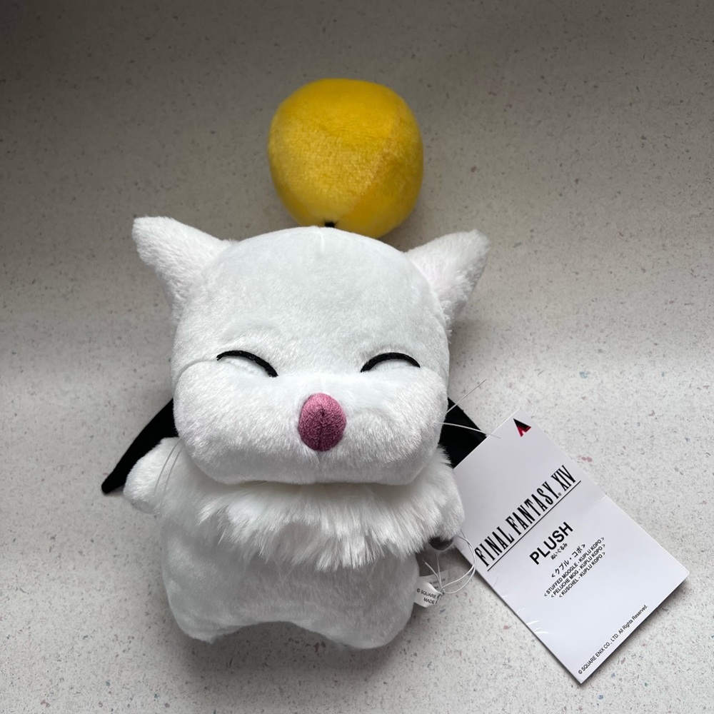 Final Fantasy XIV stuffed Moogle NWT